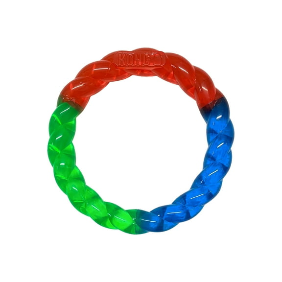 KONG® Twistz Ring Durable Dog Toy, Small