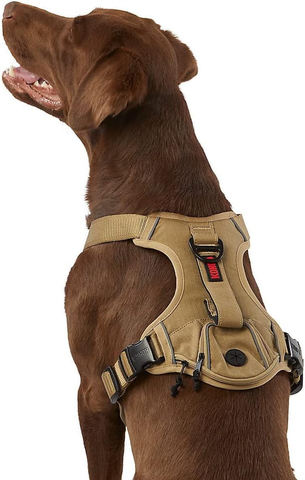 KONG Ultra Durable Waste Bag Harness (Small, Tan)