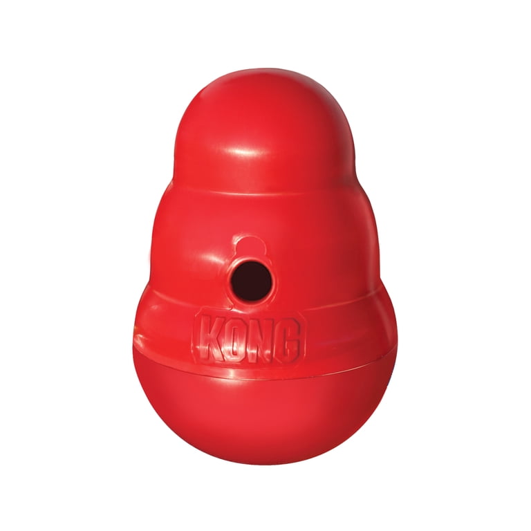 KONG, Wobbler Food-Dispensing Dog Toy, Red, All Sizes - Walmart.com