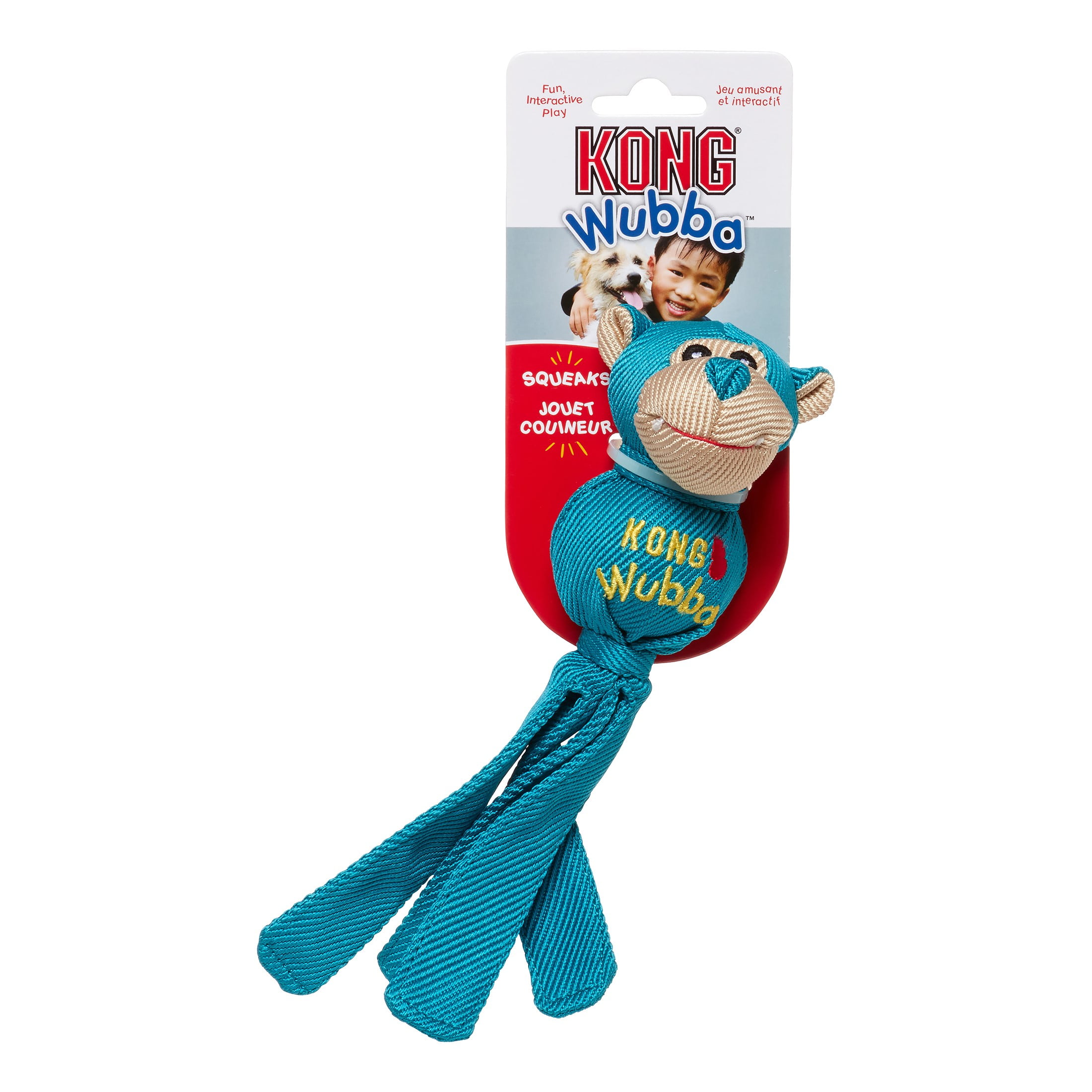 Kong Wubba Dog Toy Assorted Small