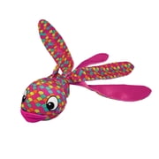 KONG  Wubba  Finz Squeaker Dog Toy, Pink, Small