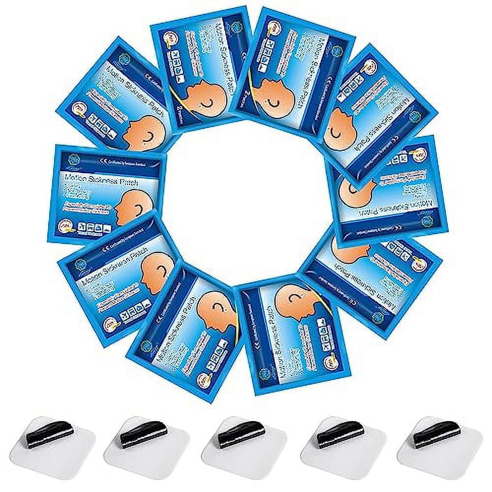 KONGDY 60 Counts Motion Sickness Patches for Kids/Adults, Seasick