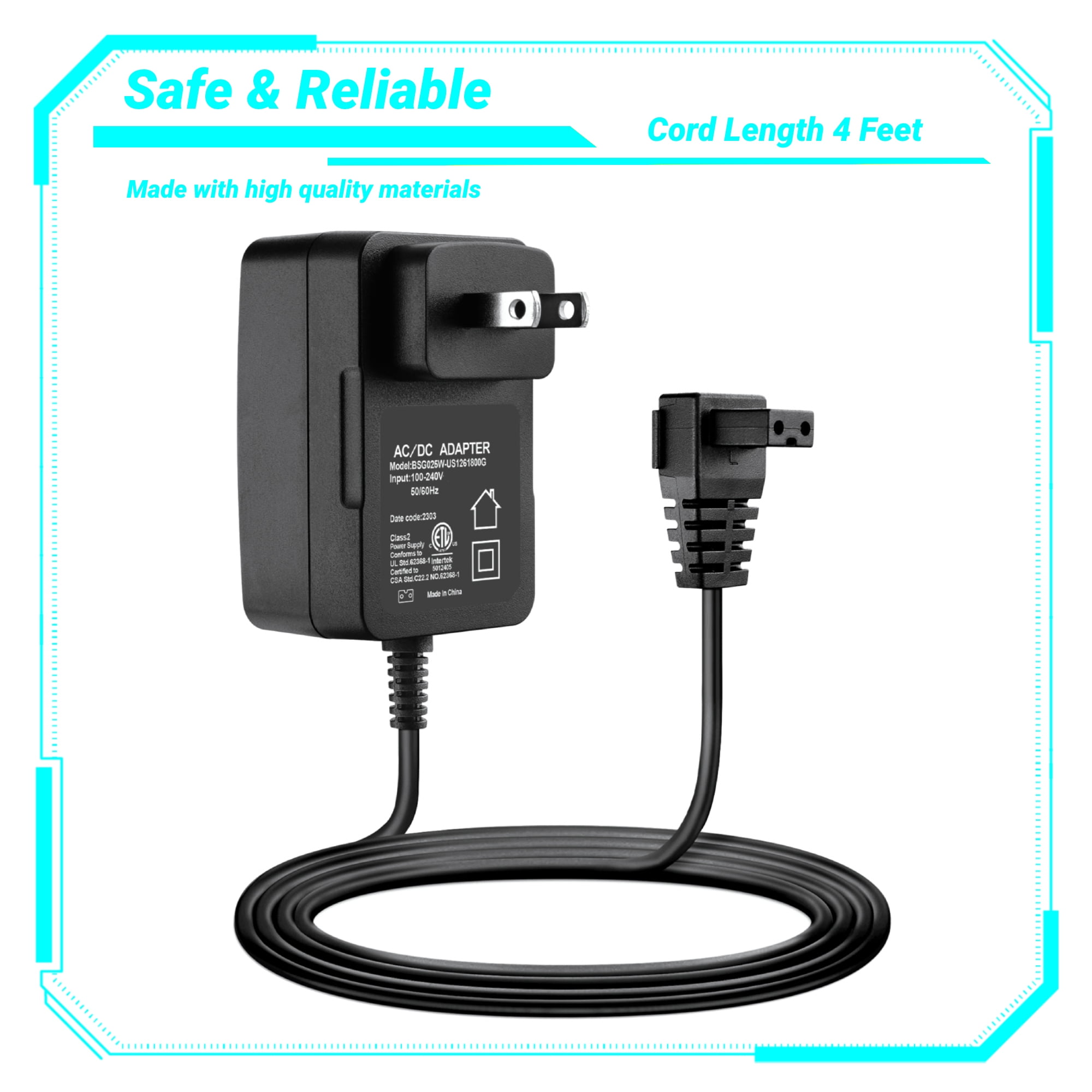 Accessory USA AC/DC Adapter Power Supply For Honeywell Ademco 5828DM Wireless Keypad (Replacement)