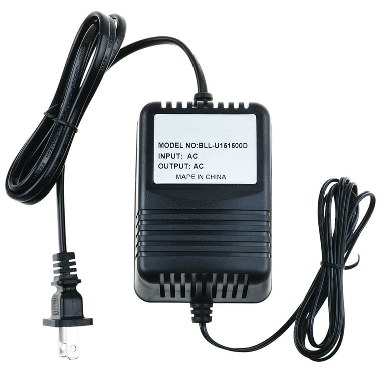 KONKIN BOO Compatible AC 10V 1.2A AC Adapter Replacement for X Rocker XRocker Game Chair 10VAC Power Supply Cord Cable Charger Mains PSU with AC 10 12V output Walmart