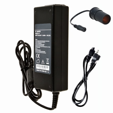 KONKIN BOO Compatible Replacement for 110V Power Cables AC To 12V DC Converter By 8A 96W Adapter With Car Cigarette