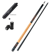 KONLLEN Carbon Fiber Pool Cue Stick 58-inch Professional Pool Sticks for Adults Full Carbon Technology Low Deflection Pool Cue Billiard Cues with 12.5mm Tip Easy to Control, Pro Taper, Ultra-Smooth