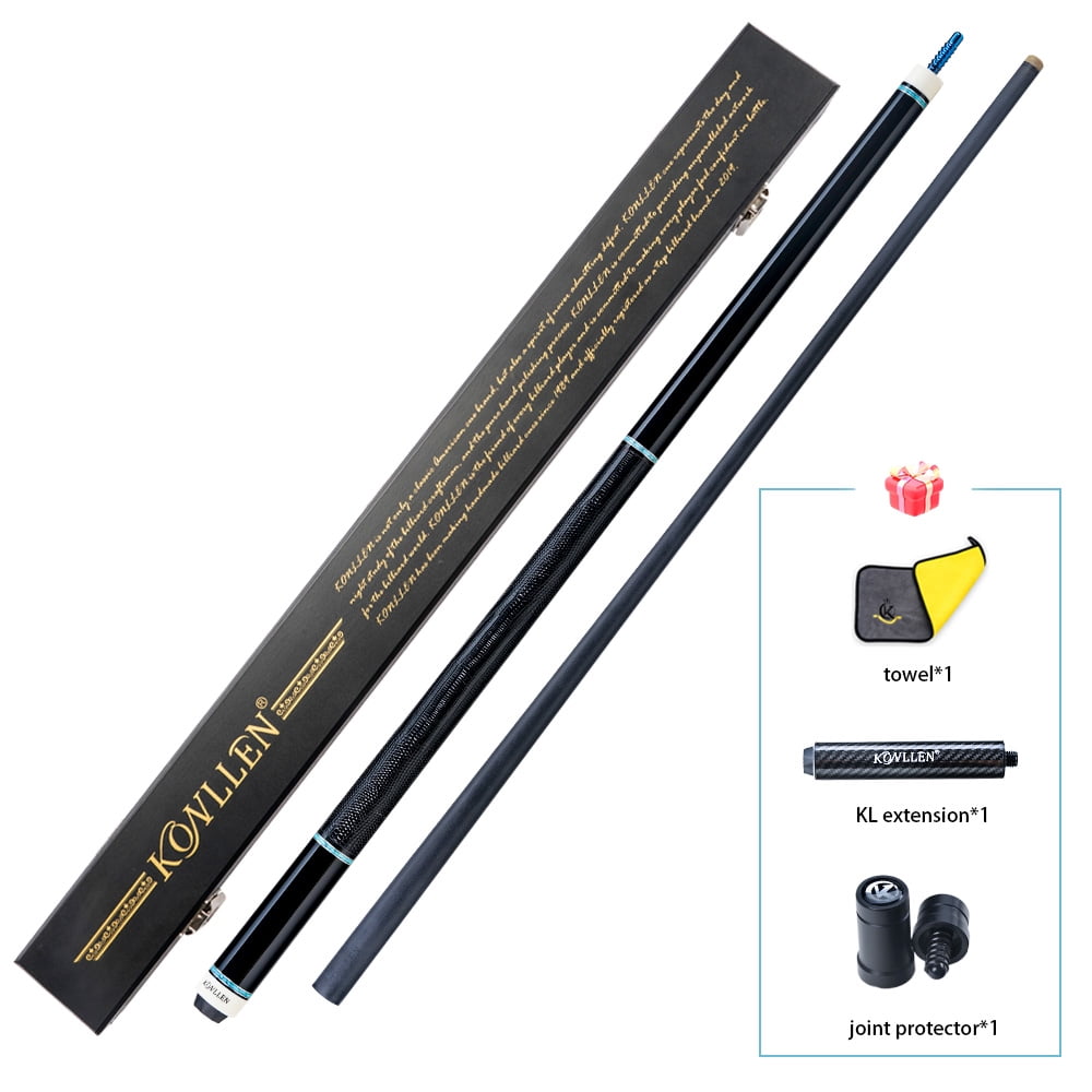 KONLLEN Carbon Fiber Pool Cue Stick Handmade Inlay Cue (Inlay Ring ...