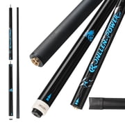 KONLLEN Heavy Hitter Jump Break Cue 3-Pieces Carbon Fiber Break Jump Cue with 12.9mm Tip Punch Cue Jump Cue Billiard Pool Stick