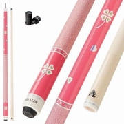 KONLLEN KL-Pink Billiard Pool Cue Carbon Maple Shaft 11.5mm Tip Technology Carbon Fiber Tube 3 * 8/8 Joint Cue Stick 148cm