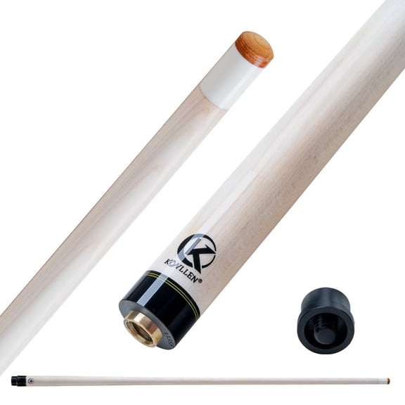 KONLLEN Maple Pool Cue Shaft with Carbon Fiber Tube 12.5mm Tip Uniloc Joint Low Deflection Pro Taper Easy to Control Billiard Shaft for Pool Sticks