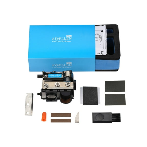 KONLLEN-Multifunctional Shaper for Pool Cue, Billiard Tip Tool Repair Shape 11 to 14mm billiard Tip