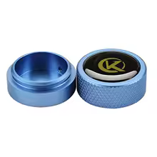 KONLLEN Round Pool Cue Taom Chalk Holder-Portable Metal Cue Chalk Holder Case for Billiard Carom Cue Snooker Sports Accessories