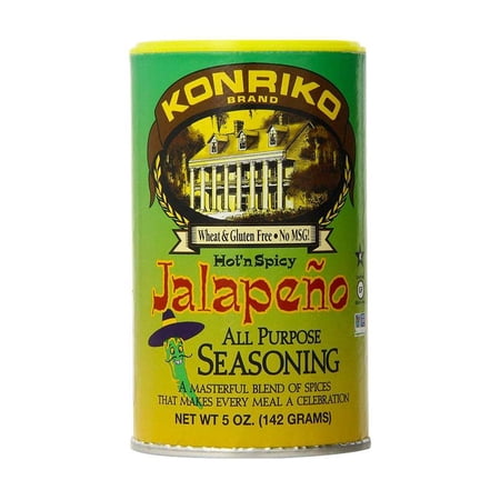 KONRIKO: Jalapeno All Purpose Seasoning, 3.25 oz