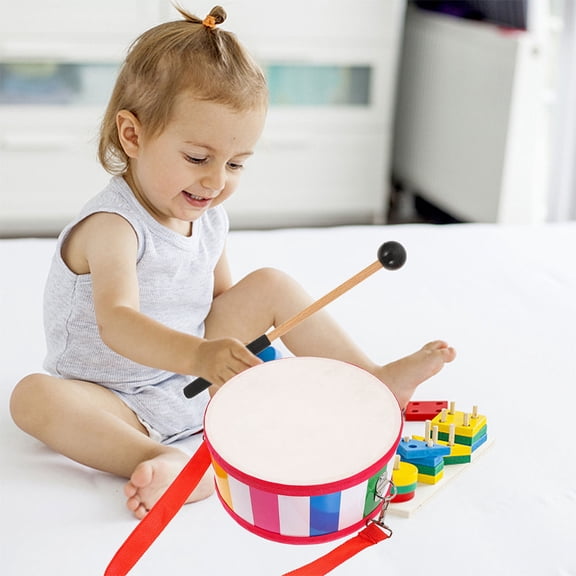 KONTONTY 1 Pair of Practical Drumstick Wood Black Ergonomic Handle for Musical Instruments Birthday