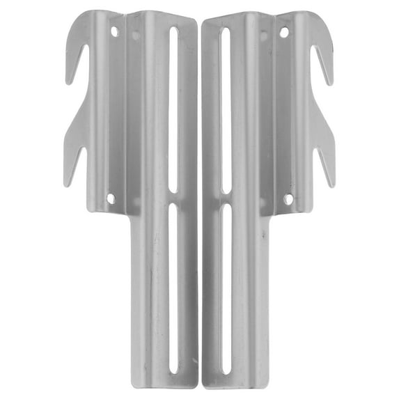 KONTONTY DIY Enthusiasts Headboard Attachment Kit Stainless Steel 1 Pair
