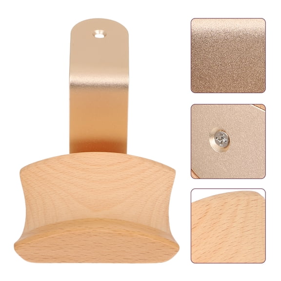 KONTONTY Back to School Mobile Desktop Hook Earphone Hook Assorted Color 1 Pc Aluminum Alloy