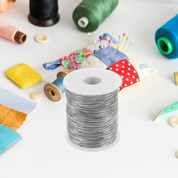 KONTONTY 1 Roll Elastic Beading Thread Cord Beaded Bracelet String Replacement Stretchy Rope