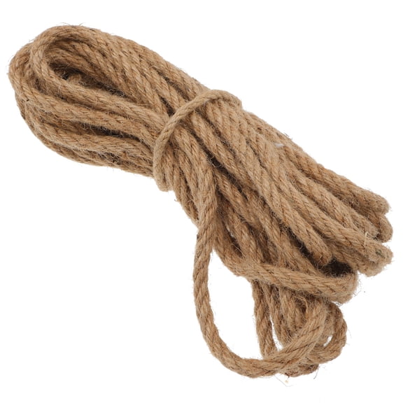 KONTONTY Lightweight Wrinkle-Resistant Jute Rope for Wedding, Party Decorations, Crafts, and Projects - 1 Set