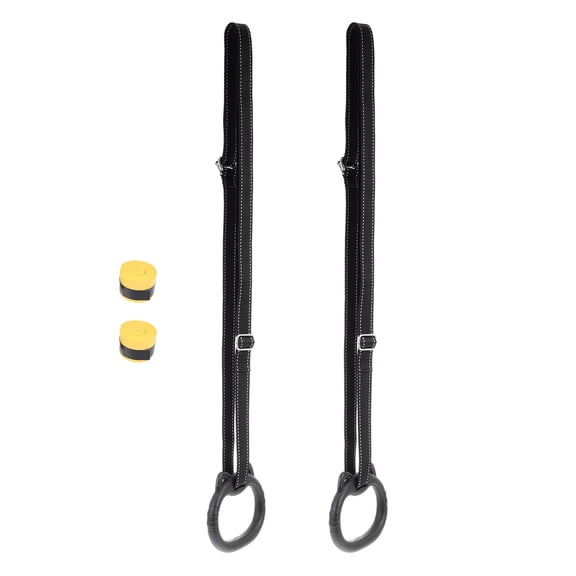 KONTONTY Gymnastic Ring with Nylon Strap for Arm Strength Improvement