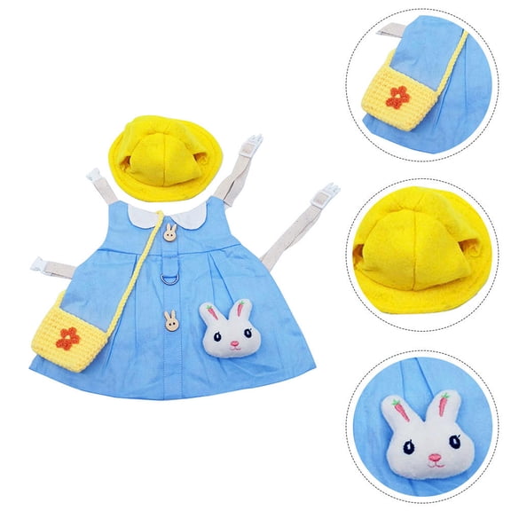 KONTONTY 1 Set of Pet Clothing Accessory for Festival Dressing in Assorted Color Cotton