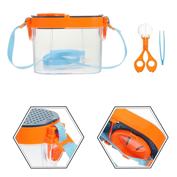 KONTONTY Insect Catching Tool Box Interesting Cage Assorted Color 1 Set