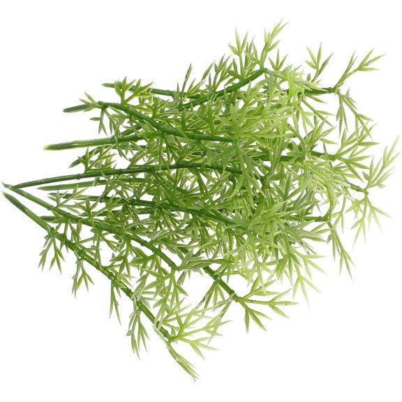 KONTONTY Lifelike Green Plastic Model Trees for Immersive Scenes 100Pcs