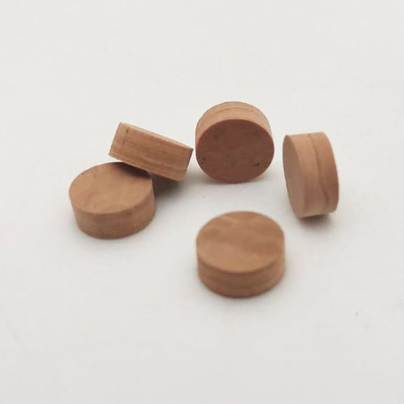 KONTONTY 10Pcs Trombone Water Key Cork Chocolate Durable Musical Instrument Accessories Replacement
