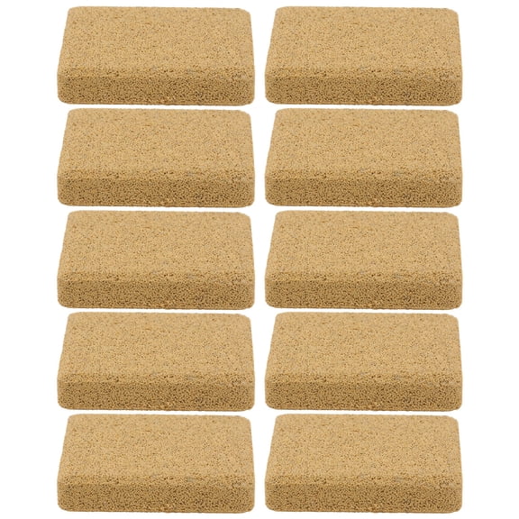 KONTONTY 10Pcs Brown Coral Holding Rack Easy Install Coral Breeding Base for Fish Tank Support