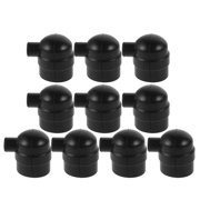KONTONTY Black Rubber Car Start Button Cover for Dust Moisture Shielding