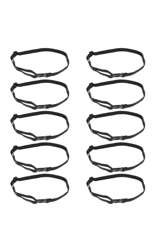 Comfortable Black Bow Tie Strap for Yoga and Special Occasions 10Pcs
