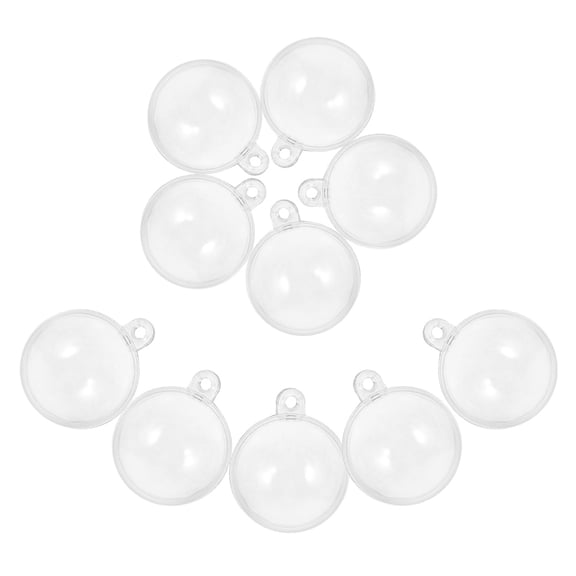 KONTONTY 10Pcs Durable Transparent Floating Ball for Fish Tank Aquarium Floating Decor and Ornament