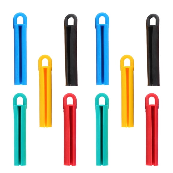 KONTONTY Billiard Cue Hangers High-Grade Plastic Durable Wall Mounting 10Pcs