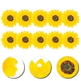 thumbnail image 1 of KONTONTY 10Pcs Smooth Edge Resin Flower Charms for DIY Jewelry Pendants and Keychain Crafts, 1 of 8