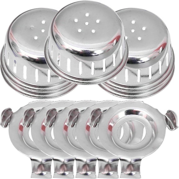 KONTONTY 10Sets Stainless Steel Pressure Cooker Valve Replacement Accessories for Kitchen Use