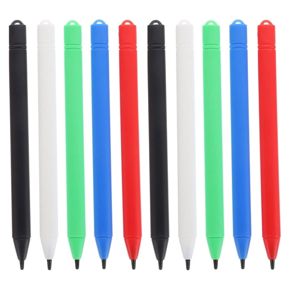 KONTONTY 10Pcs Doodle Board Stylus Pen Durable and Stable for LCD Writing and Drawing
