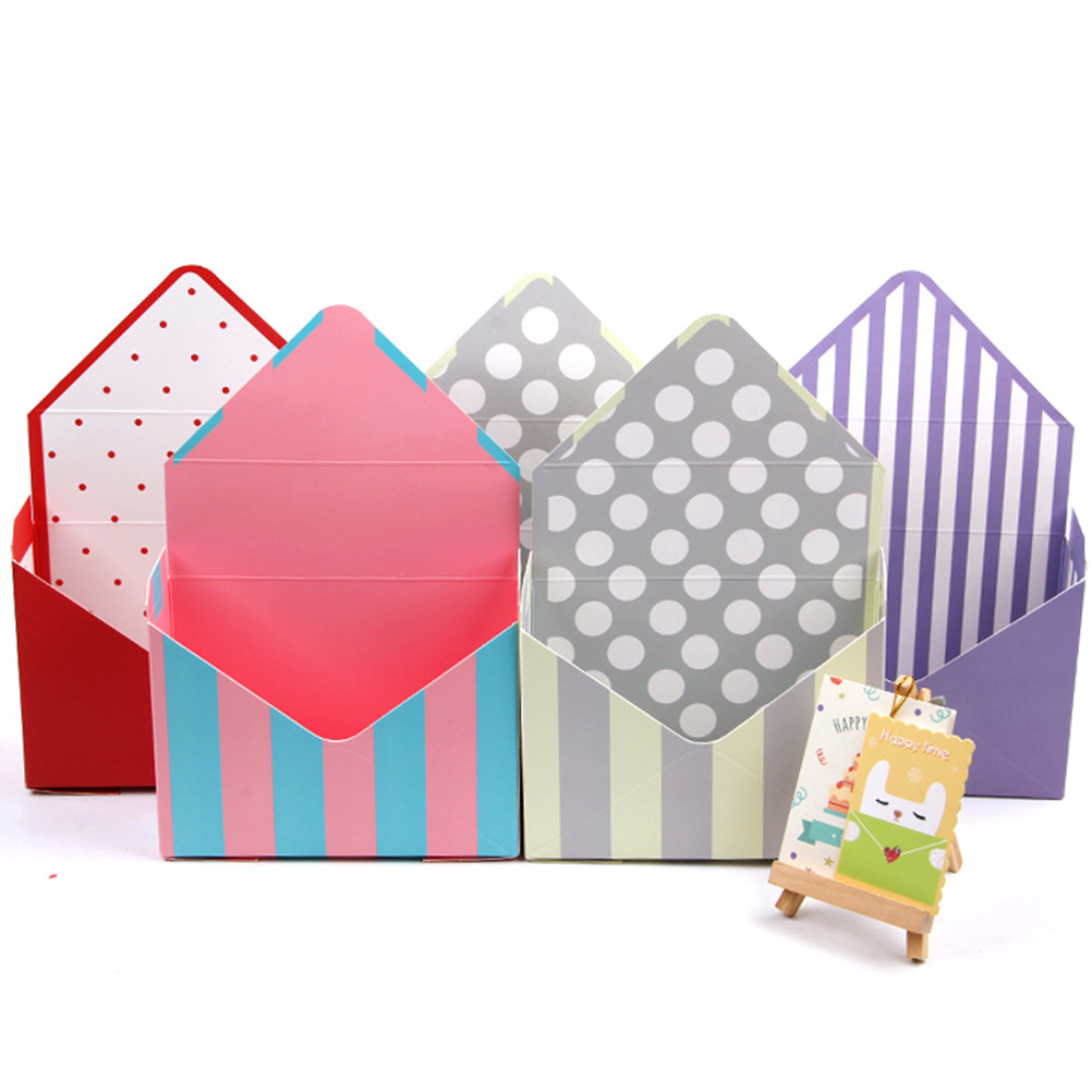 Envelope Collection Box KONTONTY Florist Envelope Box Florist Bouquet Envelope Boxes Assorted ...