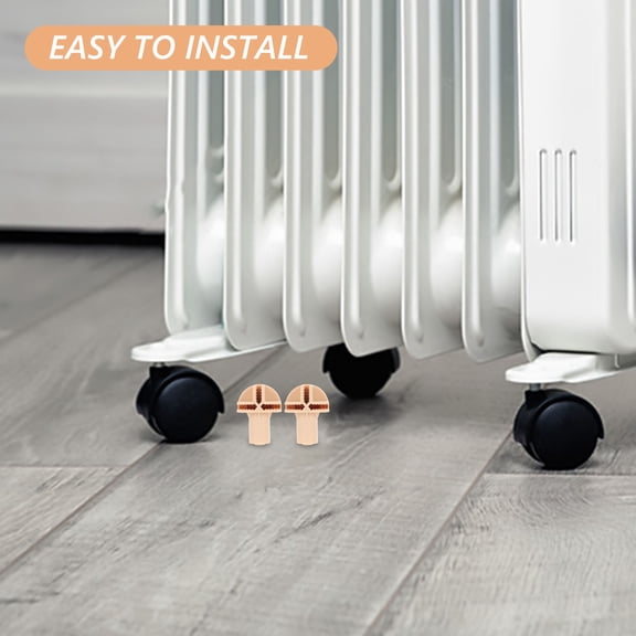 KONTONTY 10pcs Plastic Wire Grid Cube Organizer Connectors Buckles Caster Wheels For Storage Units For Dog Crate Wheels Closet Organizers