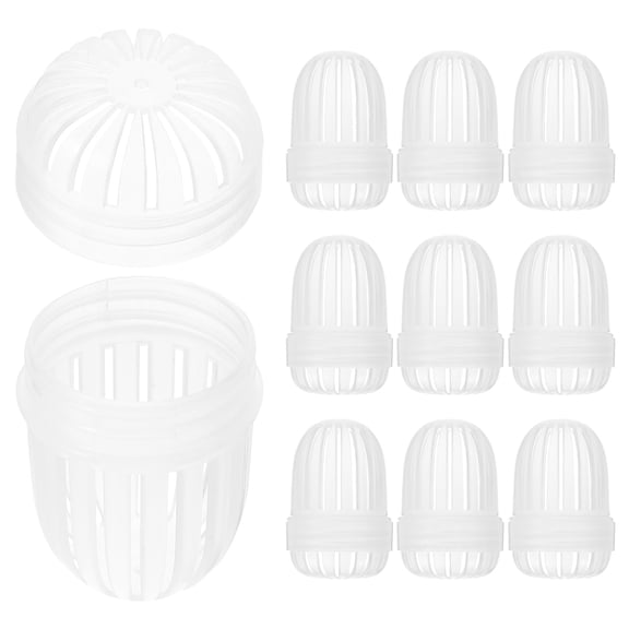 KONTONTY 10pcs Tea Infuser for Loose Tea Strainer Teapot Replacement Basket Insert Steeper Basket Filter for Home Teapots Mugs and Cups