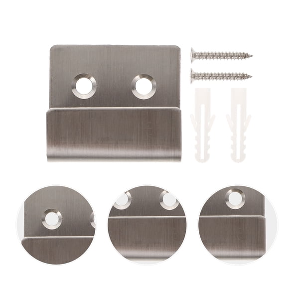 KONTONTY 12 Sets Steel Tile Hanger for Business Owners Office Organization 4.00X1.50X3.50cm