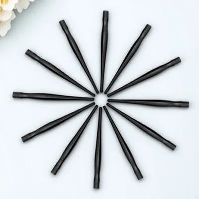 KONTONTY 12Pcs Black Plastic Comic Nib Holders for Dip Pen Drawing Supplies with Easy Nib Replacement