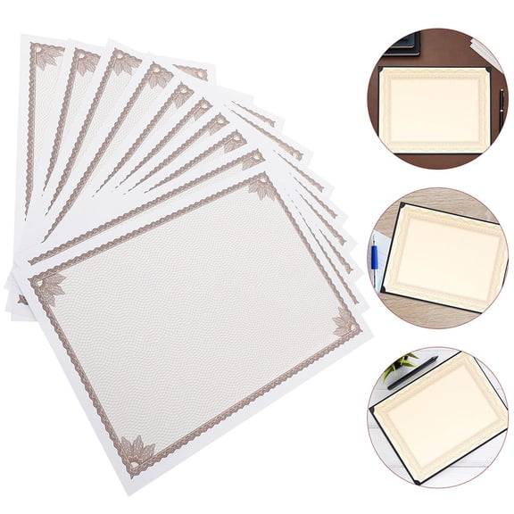 KONTONTY 15 Sheets A4 Printable Certificate Paper for Diplomas Awards and Business Recognition