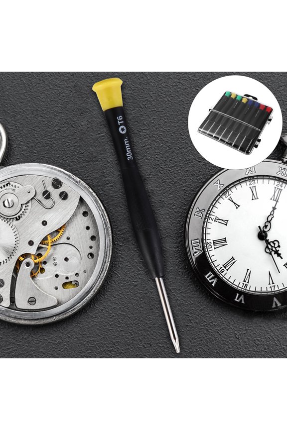 16 Pcs Professional Watch Tool Kit with Alloy Steel for Repair Work and Daily Use