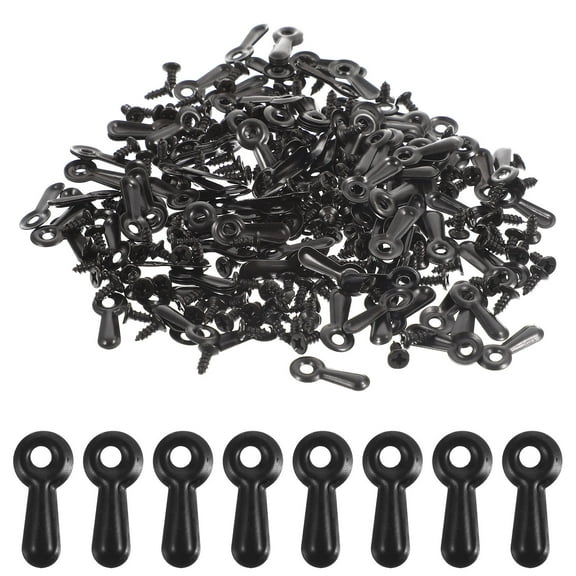 KONTONTY 160-Pcs Set Metal Picture Frame Turn Button Fasteners for Picture Framing Fixing Accessories and Wall Decor