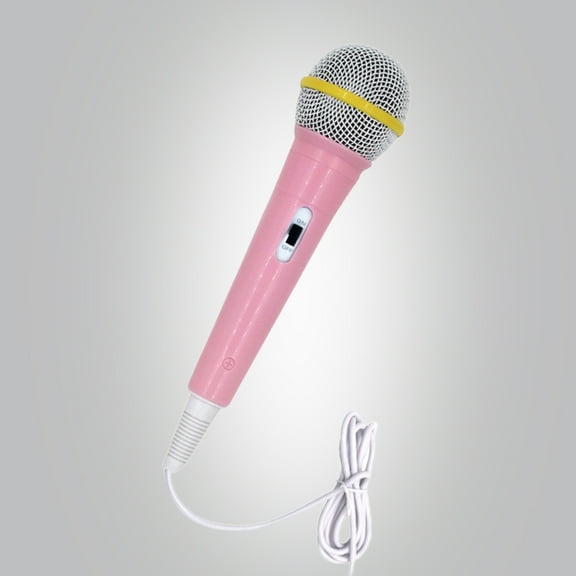 KONTONTY 1Pc Pink Intelligent Microphone Electronic Musical Tool PVC Material for Music Entertainment
