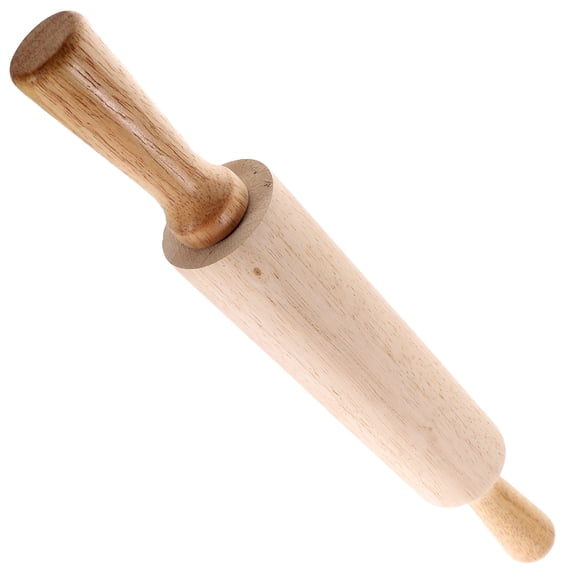 KONTONTY 1Pack Bread Rolling Pin Made of Wood with Smooth Surface for Home Baking