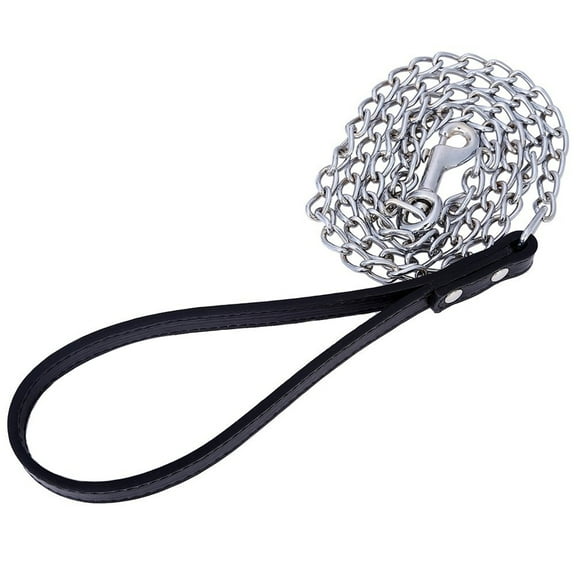 KONTONTY Training Dog Leash Metal Long Strip for Puppies 1Pack