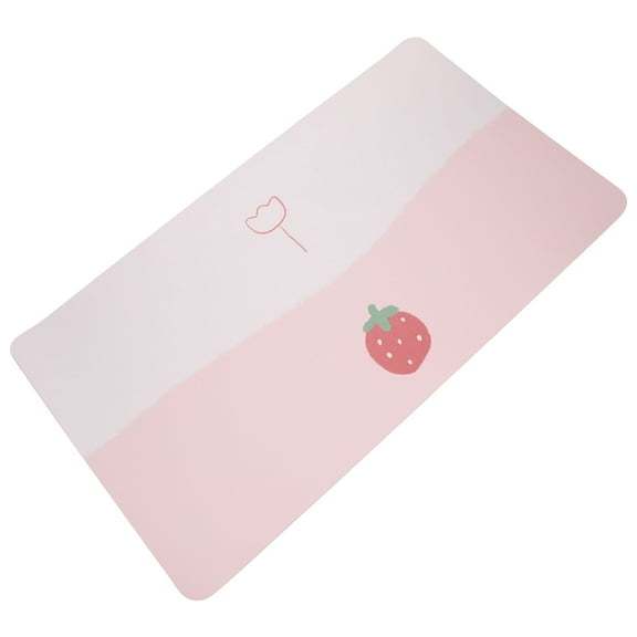 KONTONTY 1Pack Practical Pink Keyboard Mat Smooth Surface for Computer Desk