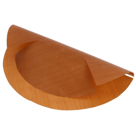 KONTONTY 1Pc Non Stick Orange Cake Baking Paper Mat Reusable Oil Proof Baking Tray Mat