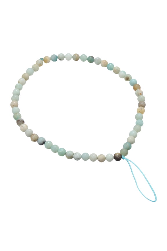 1Pack Stone Beaded Charms Lanyard Anti Lost for Family Members 21x0.6Cm