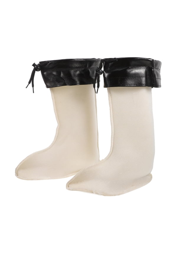 1 Pair Unisex Detachable Warm Boot Liner for Rain Boots, Soft Insulated Cloth Insert for Added Comfort